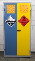 ARMÁRIO PARA MATERIAL CORROSIVO E INFLAMÁVEL