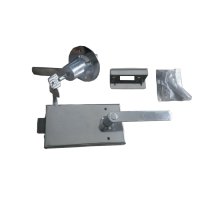 FECHADURA TRINCO SOBREPOR COM CHAVE TETRA INVERTIDA CROMADA - MCS50