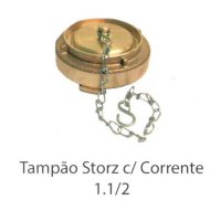Tampão Storz com corrente de 1. ½” – MCS81