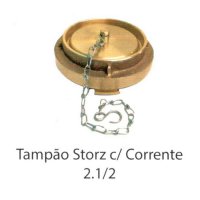 Tampão Storz com corrente de 2. ½” – MCS82
