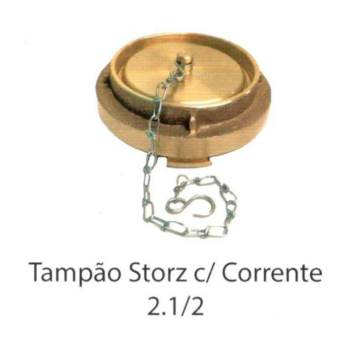 Tampão Storz com corrente de 2. ½” – MCS82